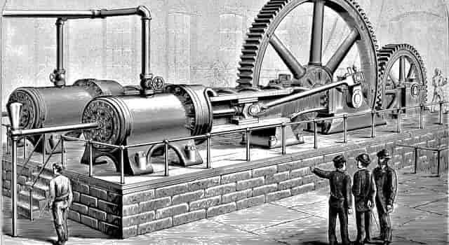 من اخترع المحرك البخاري