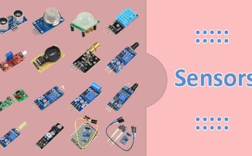 الحساسات Sensors وأهم أنواعها؟ ووظيفة كل منها