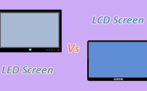 الفرق بين شاشة lcd وled